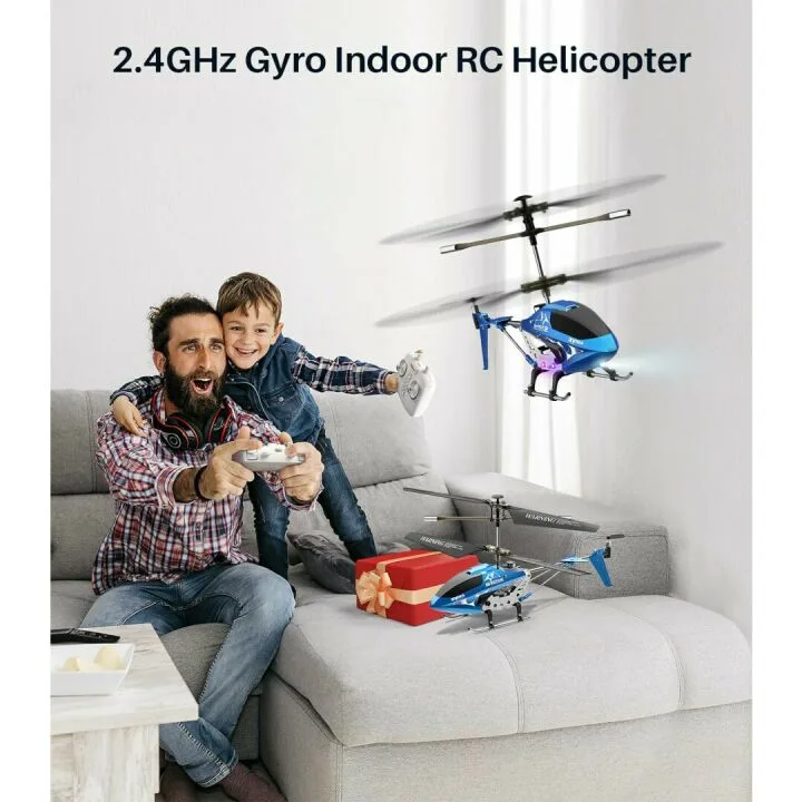 SYMA S107H-E RC Helicopter for Kids & Beginners