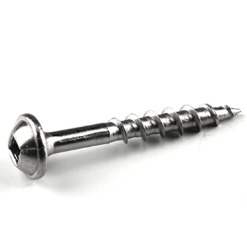 Kreg SML-C125-500 Zinc Pocket-Hole Screws for Woodworking