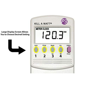 Monitor Your Energy Usage with P3 P4400 Kill A Watt