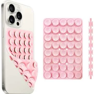 Strong Grip Silicone Phone Case Mount for Hands-Free