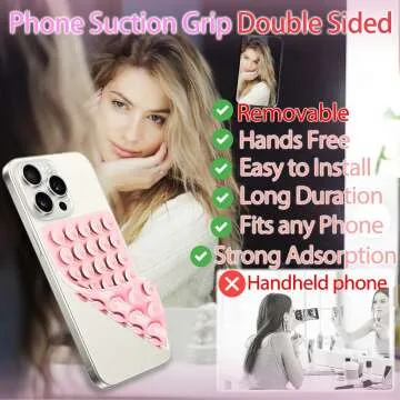 Strong Grip Silicone Phone Case Mount for Hands-Free