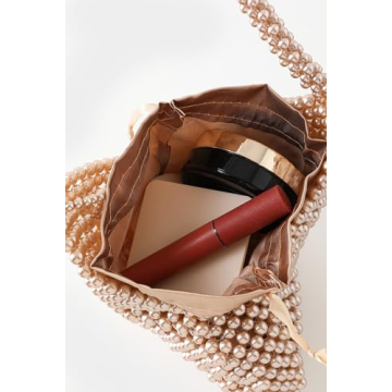 BABEYOND Pearl Clutch Evening Bag for Wedding & Prom