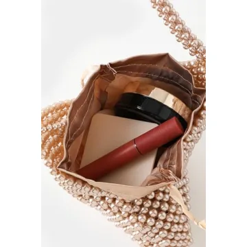 BABEYOND Pearl Clutch Evening Bag for Wedding & Prom