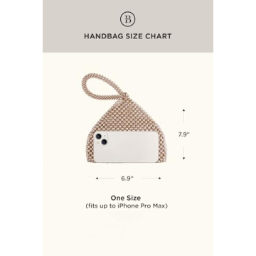 BABEYOND Pearl Clutch Evening Bag for Wedding & Prom