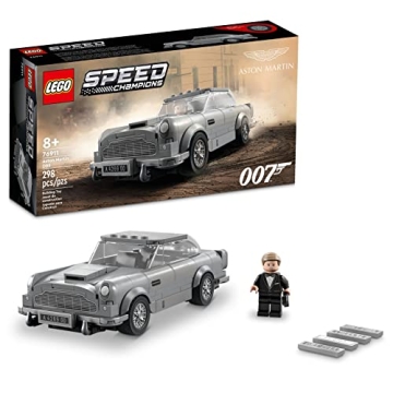 Lego Speed Champions 007 Aston Martin DB5 76911 Building Toy Set Featuring James Bond for Kids, Boys...
