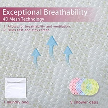 Luxury Bath Pillow with 4D Mesh Technology for Ultimate Comfort