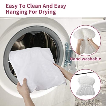 Luxury Bath Pillow with 4D Mesh Technology for Ultimate Comfort