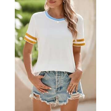 Trendy SHEWIN Spring Tops for Women - Stylish Summer Comfort