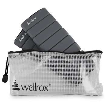 Wellrox Adjustable Weighted Bangles for Workouts Anywhere
