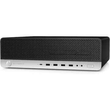 HP EliteDesk 800 G3 i5 Desktop PC 16GB RAM Renewed