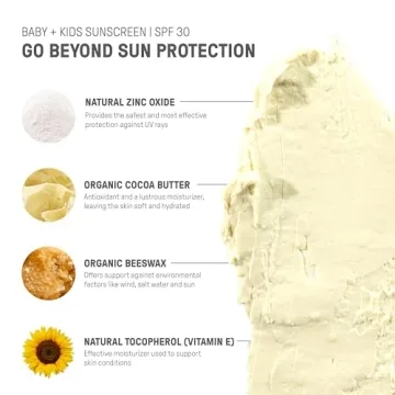Raw Elements Baby & Kids SPF 30 Organic Sunscreen Tin