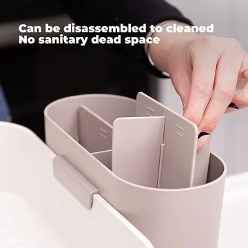 Zuutii Expandable Dish Drying Rack with Drainboard and Utensil Holder