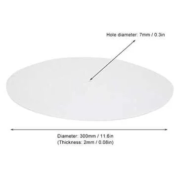 Turntable Platter Mat Slip Mat - Reduce Vibration & Enhance Sound