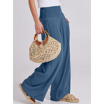Stylish ANRABESS Palazzo Pants for Women - Comfy & Chic