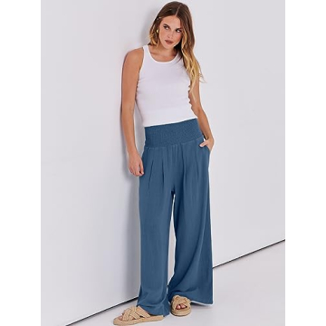 Stylish ANRABESS Palazzo Pants for Women - Comfy & Chic