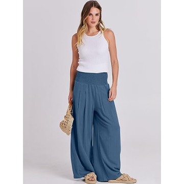 Stylish ANRABESS Palazzo Pants for Women - Comfy & Chic