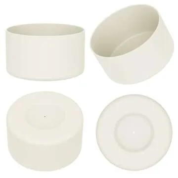 Affute Protective Silicone Boot for Stanley Quencher H2.0 40 30 20 oz & IceFlow Flip 30 20 oz, BPA Free Anti-Noise Anti-Scratch, Stanley Cup Protector Sleeve Cover Boot (Cream)