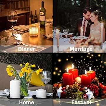 Bulk 6-Inch Candle Wicks - 100 Pcs with Wick Stickers & Centering Device for Soy/Beeswax Candle Making