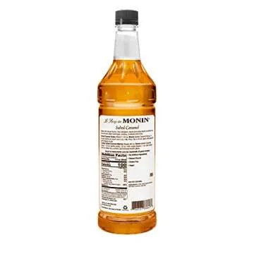 Monin - Salted Caramel Syrup, Natural Flavors, Great for Mochas, Lattes, Smoothies, Shakes, and Cock...