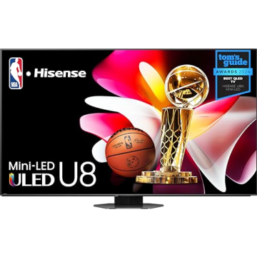 Hisense 65-Inch Mini-LED 4K Smart TV - 2024 Model
