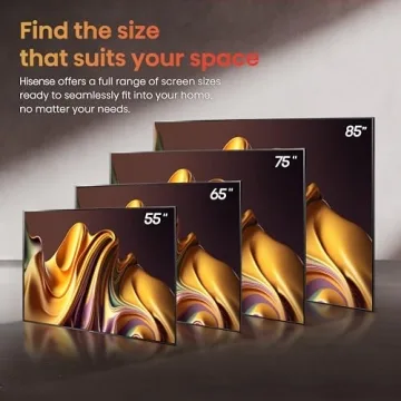 Hisense 65-Inch Mini-LED 4K Smart TV - 2024 Model