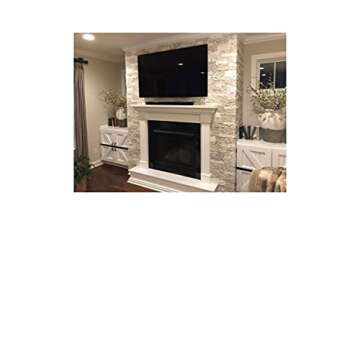 AirStone Primary Stones: Birch Bluff Creek Color Blend, Manufactured Stone Wall Covering, Indoor & Outdoor Home Décor