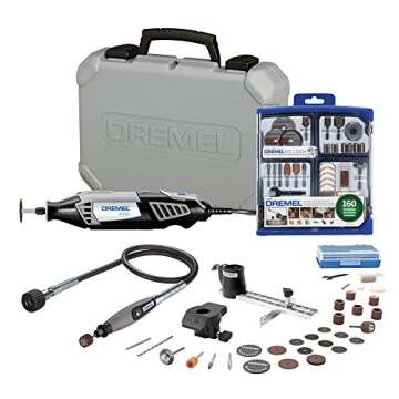 Dremel 4000 Rotary Tool Kit with 160 Accessories