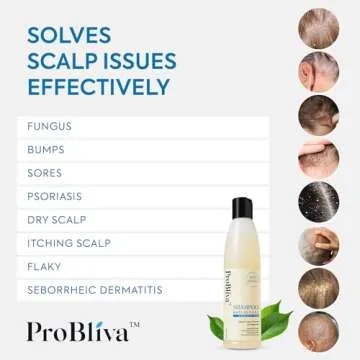 ProBliva Fungus Shampoo - Natural Relief for Itchy Scalp and Hair Care
