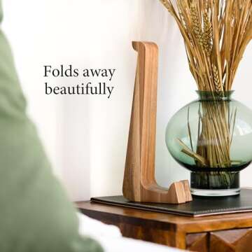 Mawazo Premium Wooden Laptop Stand for Stylish Ergonomics