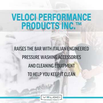 MTM Hydro Pressure Washer 20" Extension Wand Kit for Car Wash and Detailing