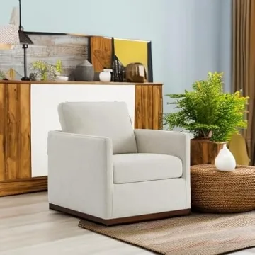 Stylish CHITA Swivel Accent Chair for Modern Home Decor