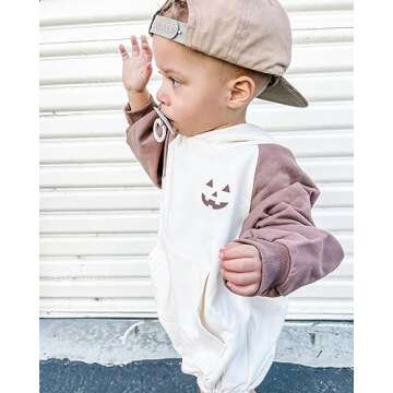 Hoanselay Cute Halloween Baby Outfit for Boys and Girls