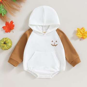 Hoanselay Cute Halloween Baby Outfit for Boys and Girls