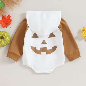 Hoanselay Cute Halloween Baby Outfit for Boys and Girls