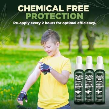 Deet-Free Insect Repellent for Families and Pets
