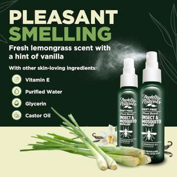 Deet-Free Insect Repellent for Families and Pets