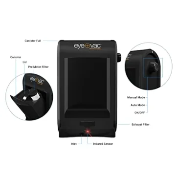 EyeVac Pro Touchless Vacuum for Easy Pet Hair & Dirt Removal