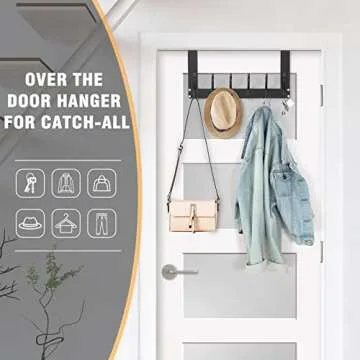Uross Heavy Duty Over Door Hooks for Maximum Storage