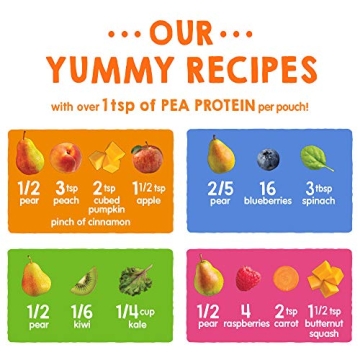 Happy Tot Organic Stage 4 Baby Food Pouches Gluten Free Vegan