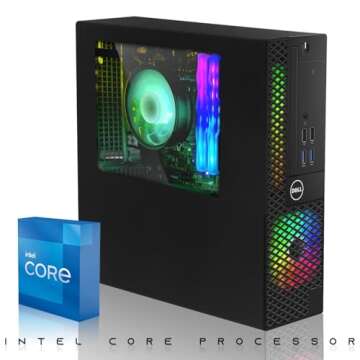 Dell OptiPlex Desktop PC - Intel i5, 16GB RAM, RGB