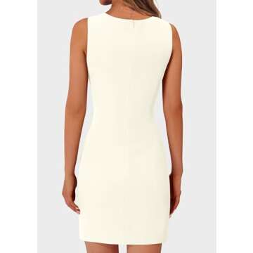 PRETTYGARDEN Women's Elegant Mini Work Dress for 2025