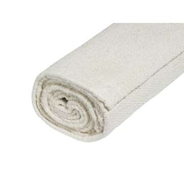 Live Well 360 Organic Cotton Yoga Mat – Non-Toxic & Handmade for Yoga