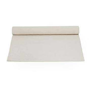 Organic Cotton Yoga Mat - Eco-Friendly & Handmade