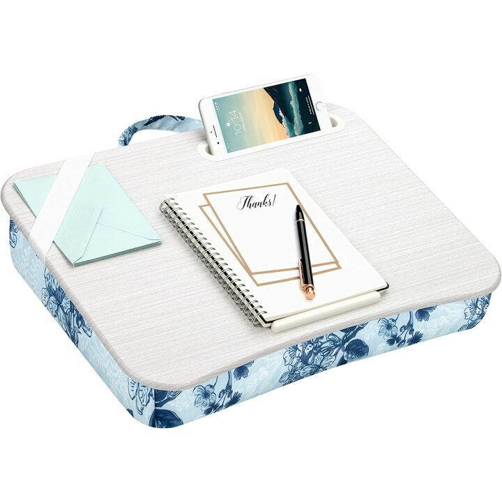 LapGear Blue Blossoms Lap Desk for 15.6" Laptops