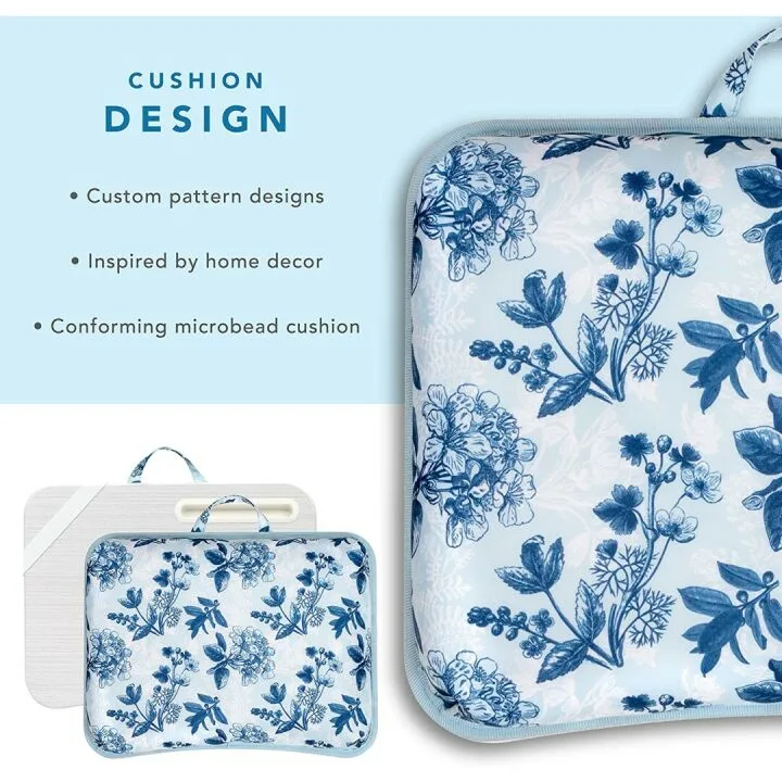 LapGear Blue Blossoms Lap Desk for 15.6" Laptops