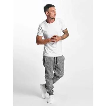 Southpole Men's Fleece Jogger Marled Grey Small