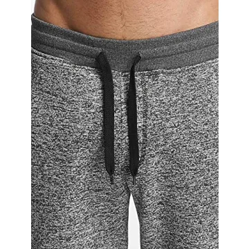 Southpole Men's Fleece Jogger Marled Grey Small