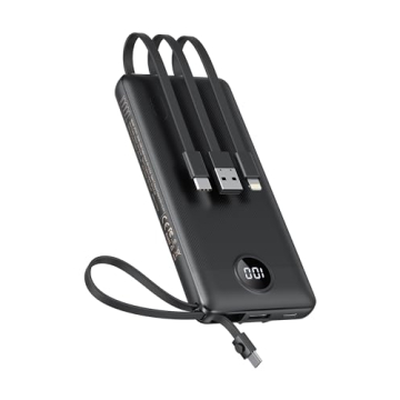VEEKTOMX 10000mAh Portable Charger for iPhone & Android