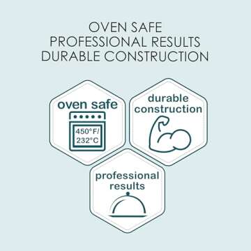 Chicago Metallic Uncoated 12-Cup Muffin Pan for Perfect Bakes