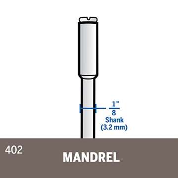 Dremel 402 Mandrel, Silver